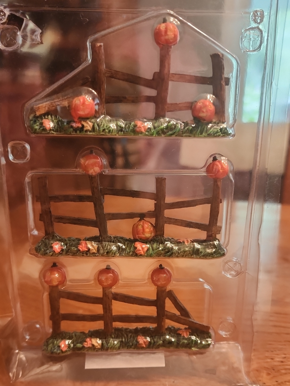 Lemax Spooky Town Collection Pumpkin Fence